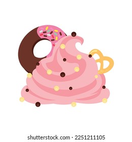 party cupcakes Keep cakes, birthday parties, cupcakes of various flavors, chocolate, lemon, blueberry, vanilla, milk, mixed fruit cupcakes