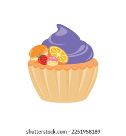 party cupcakes Keep cakes, birthday parties, cupcakes of various flavors, chocolate, lemon, blueberry, vanilla, milk, mixed fruit cupcakes
