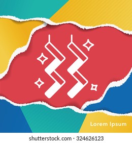 party decorate ribbon icon