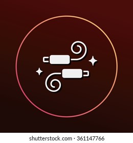 party decorate ribbon icon