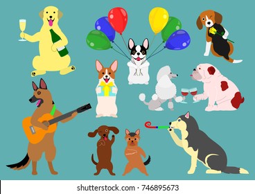 party dogs