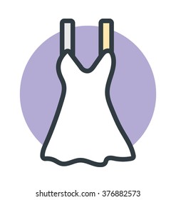 Party Dress Vector Icon