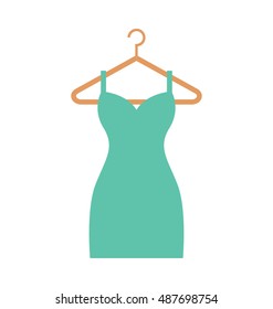 
Party Dress Vector Icon 
