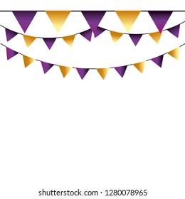 party element flags cartoon