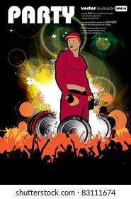 Party event poster