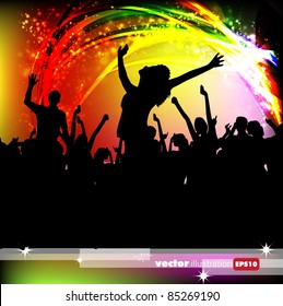 Party event poster