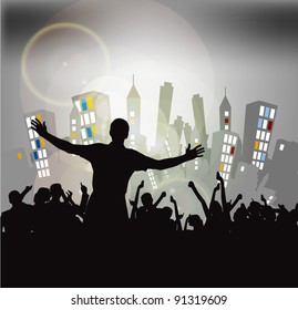 Party event poster