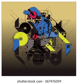 Party event poster template
