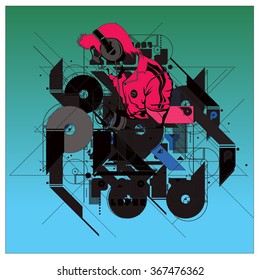 Party event poster template