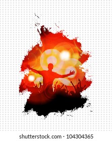 Party event. Vector illustration