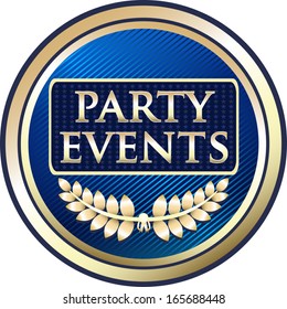 Party Events Blue Label