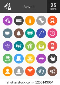 Party Filled Icons