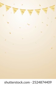 party flag background for celebration vector illustration