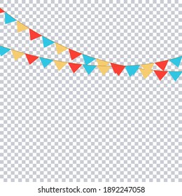 799 Bunting on transparent background Images, Stock Photos & Vectors ...