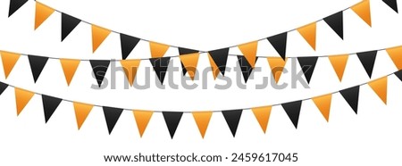 Similar – Image, Stock Photo Decoration pennant chain