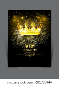 Party Flyer. Club music flyer. Night disco party poster, Vector template.