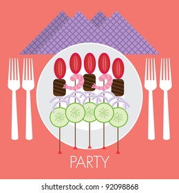 party food stick