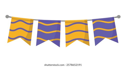 Party Garland Vector Illustration - 06