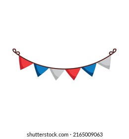 party garlands hanging decoration icon
