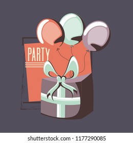 party and gift box design