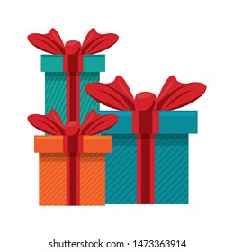 party gift surprise present isolated cartoon vector illustration graphic design