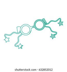 Party glasses accesory