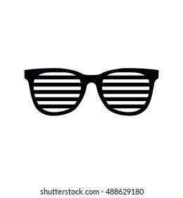 Party glasses icon vector illustration