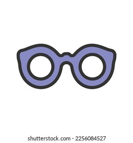 Party Glasses Icon vector image. Suitable for mobile apps, web apps and print media.