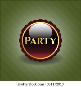 Insignia de oro de la fiesta