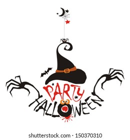 Party halloween. Vector illustration. 