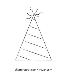 party hat accessory of the birthday element