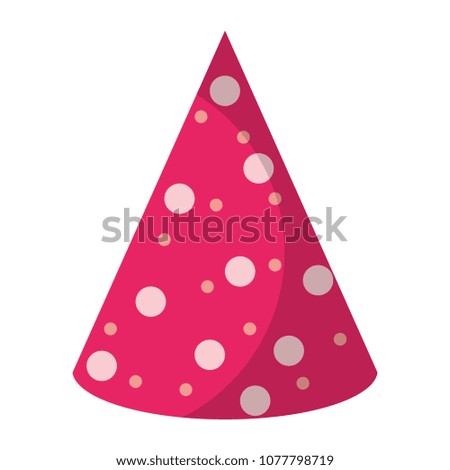 party hat accessory with poins decoration