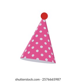 Party Hat, Holidays Vector Illustration