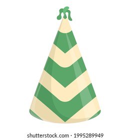 Icono de ese partido. Caricatura del icono vector de sombrero de partido para el diseño web aislado en fondo blanco