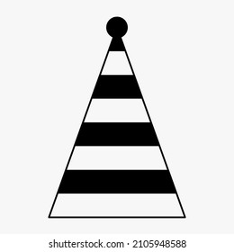 a party hat. a party icon design