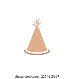 party hat icon design mop