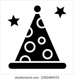 Party Hat Icon Element For Design