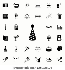 party hat icon. Party icons universal set for web and mobile