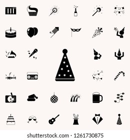party hat icon. Party icons universal set for web and mobile