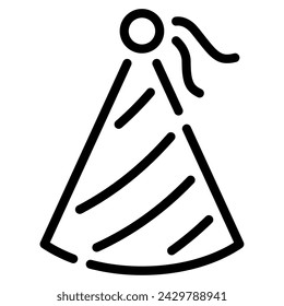 Party Hat icon illustration for web, app, infographic, etc