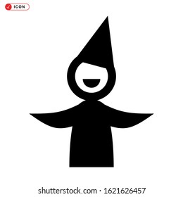 party hat icon isolated sign symbol vector illustration - high quality black style vector icons
