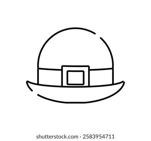 Party Hat Icon Isolated Vector