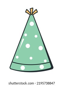 party hat icon on white background