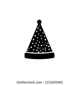 party hat icon. Simple glyph vector of party set for UI and UX, website or mobile application on white background