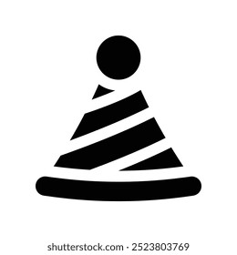 ícone de chapéu de grupo. ícone de glifo vetorial para o seu site, celular, apresentação e design de logotipo.