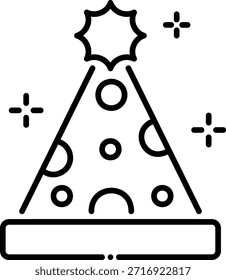 Party Hat Icon Vector Illustration