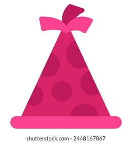 Party Hat Icon for web, app, infographic, etc