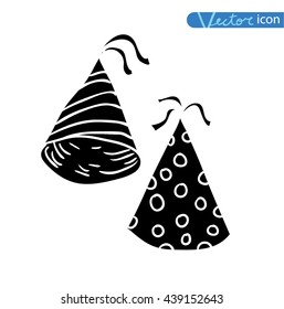 Party hat icons vector