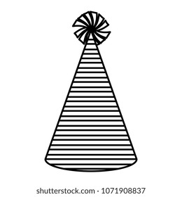 party hat isolated icon