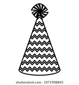 party hat isolated icon